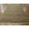 Modern and Contemporary Wool & Silk Hand Knotted Rug Brown 8.10x11.11 -O076342