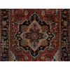 Heriz Wool Hand Knotted Rug Red 2.7x6.1 -O091368