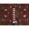 Heriz Wool Hand Knotted Rug Red 2.7x6.1 -O091370