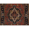 Heriz Wool Hand Knotted Rug Red 2.6x8.3 -O091384
