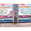 Kazak Wool Hand Knotted Rug Blue 2.8x3.11 -O0400