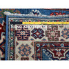 Kazak Wool Hand Knotted Rug Blue 2.8x4.1 -O0401