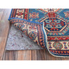 Kazak Wool Hand Knotted Rug Blue 2.8x3.11 -O0402
