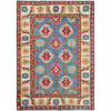 Kazak Wool Hand Knotted Rug Blue 2.10x3.11 -O0405