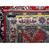 Kazak Wool Hand Knotted Rug Red 2.6x4.0 -O0406