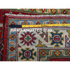 Kazak Wool Hand Knotted Rug Red 2.11x3.11 -O0410