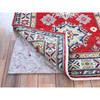 Kazak Wool Hand Knotted Rug Red 2.7x6.5 -O0443