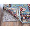 Kazak Wool Hand Knotted Rug Blue 2.8x6.8 -O0469