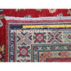 Kazak Wool Hand Knotted Rug Red 2.9x16.5 -O0473