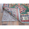 Kazak Wool Hand Knotted Rug Green 2.8x9.10 -O0476