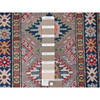 Kazak Wool Hand Knotted Rug Brown 1.11x5.9 -O0497