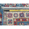 Kazak Wool Hand Knotted Rug Blue 2.0x5.10 -O0502