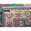 Kazak Wool Hand Knotted Rug Green 1.11x5.10 -O0504