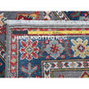 Kazak Wool Hand Knotted Rug Grey 1.11x5.11 -O0507