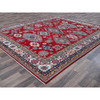 Kazak Wool Hand Knotted Rug Red 8.3x9.8 -O0520