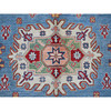 Kazak Wool Hand Knotted Rug Blue 8.9x12.1 -O0525