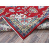 Kazak Wool Hand Knotted Rug Red 9.9x13.11 -O0529