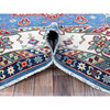 Kazak Wool Hand Knotted Rug Blue 8.11x12.8 -O0531