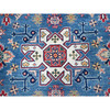 Kazak Wool Hand Knotted Rug Blue 5.11x8.9 -O0536