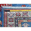 Kazak Wool Hand Knotted Rug Blue 2.10x15.11 -O0544