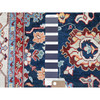 Kazak Wool Hand Knotted Rug Blue 8.10x11.9 -O0320