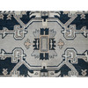Heriz Wool Hand Knotted Rug Grey 8.0x9.9 -O0321