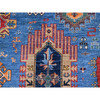 Kazak Wool Hand Knotted Rug Blue 8.1x9.10 -O0552