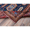 Kazak Wool Hand Knotted Rug Blue 9.11x10.2 -O0566