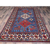 Kazak Wool Hand Knotted Rug Blue 5.10x9.2 -O0581