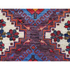 Kazak Wool Hand Knotted Rug Ivory 5.10x8.6 -O0585