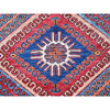 Kazak Wool Hand Knotted Rug Multicolored 5.11x7.4 -O0590