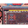 Kazak Wool Hand Knotted Rug Orange 5.0x6.7 -O0596