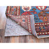 Kazak Wool Hand Knotted Rug Blue 4.4x5.9 -O0604