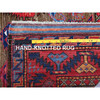 Kazak Wool Hand Knotted Rug Brown 4.1x5.10 -O0611