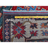 Kazak Wool Hand Knotted Rug Red 2.8x8.3 -O0616