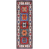 Kazak Wool Hand Knotted Rug Red 2.8x8.3 -O0616