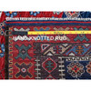 Kazak Wool Hand Knotted Rug Red 2.8x7.7 -O0625