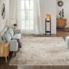 Transitional Hand Knotted Rug Wool & Silk - KAM10050