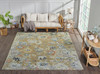 Transitional Hand Knotted Rug Wool & Silk - KCR9360