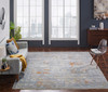 Transitional Hand Knotted Rug Wool & Silk - KKH3460