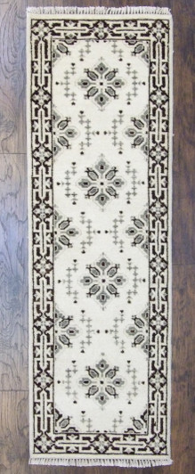 Tribal Heriz 2'6"x8'0" Hand-knotted Rug -w411 w411 physical All Rugs New