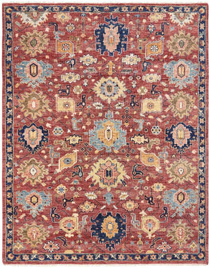 Hand Knotted Wool Bold Oushak Rug KKN1910 KKN1910 physical All Rugs New