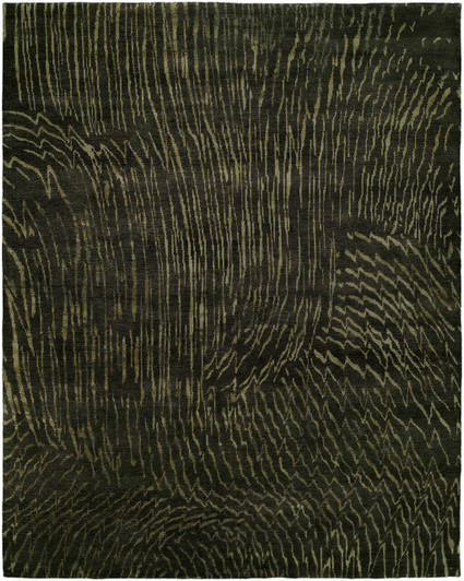 Hand Knotted Wool Modern Rug KND3130