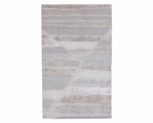 Modern Abstract Design 3x5 Hand-knotted Rug - w160