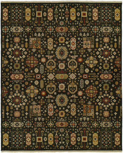 Hand Knotted Wool Nomadic Rug KSU4840