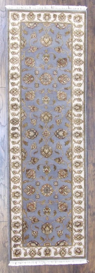 Jaipur Kashan 2'6" x 8'0'' Hand-knotted Rug - w429