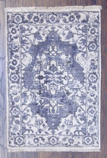 Oushak 2'0"x3'0" Hand-knotted Rug -w11293