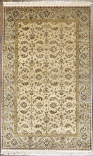 Fine Ziegler Tie Dye 6'0"x9'0" Hand-knotted Rug -W892