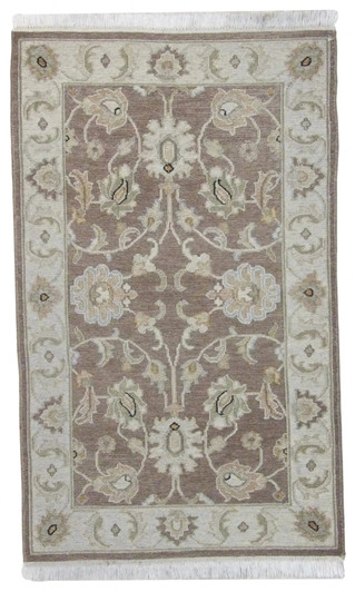 Tribal Soumak 3'0"x5'0" Hand-knotted Rug -w114