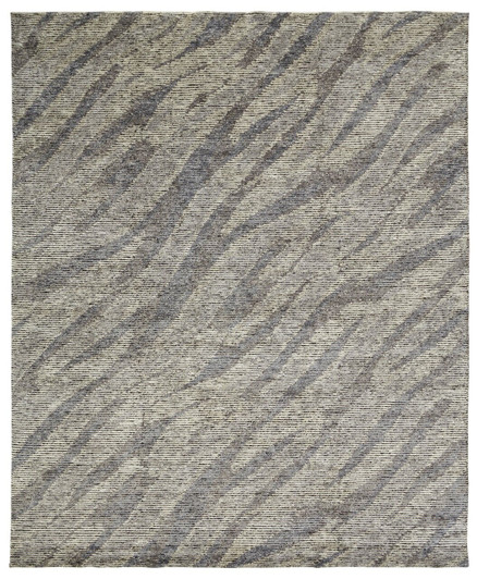 Hand Knotted Wool & Silk Modern Rug KVS6060
